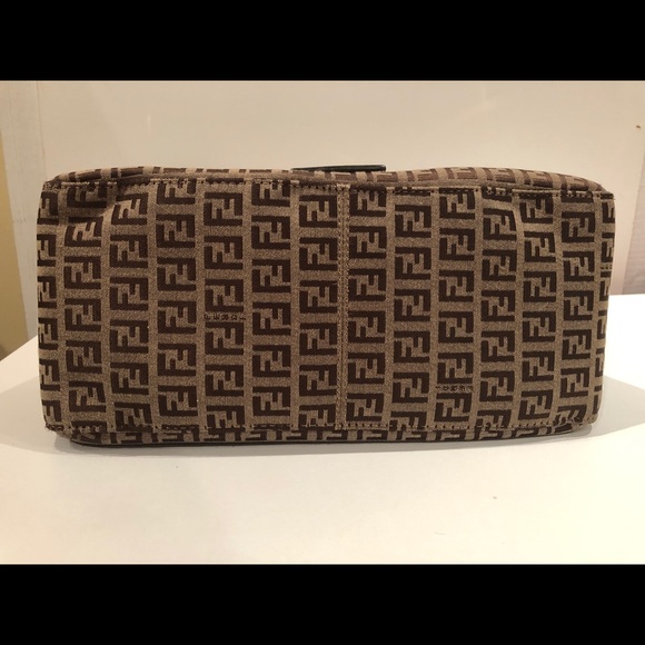 SOLD** FENDI Zucchino Mama Baguette canvas bag - Picture 6 of 8